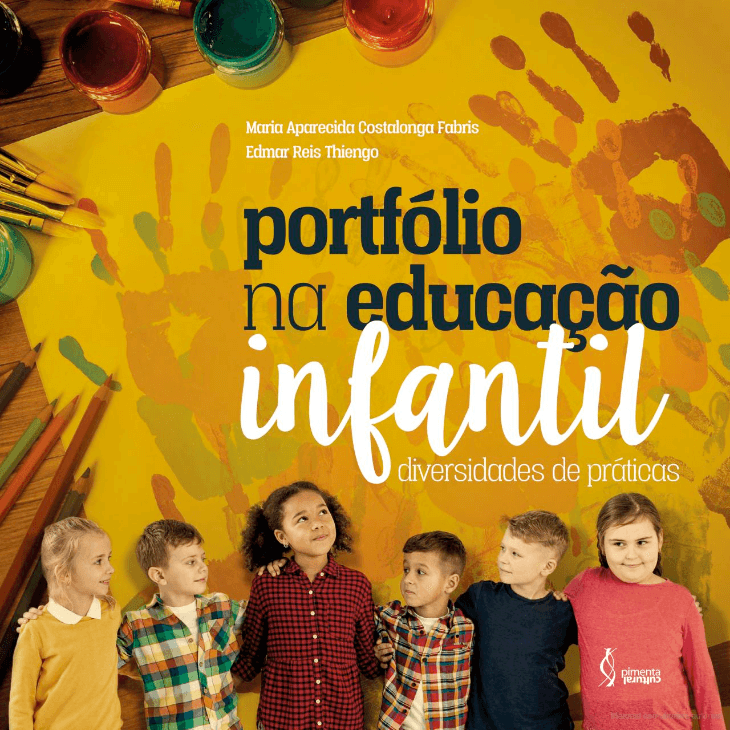 capa do livro portfólio na educação infantil