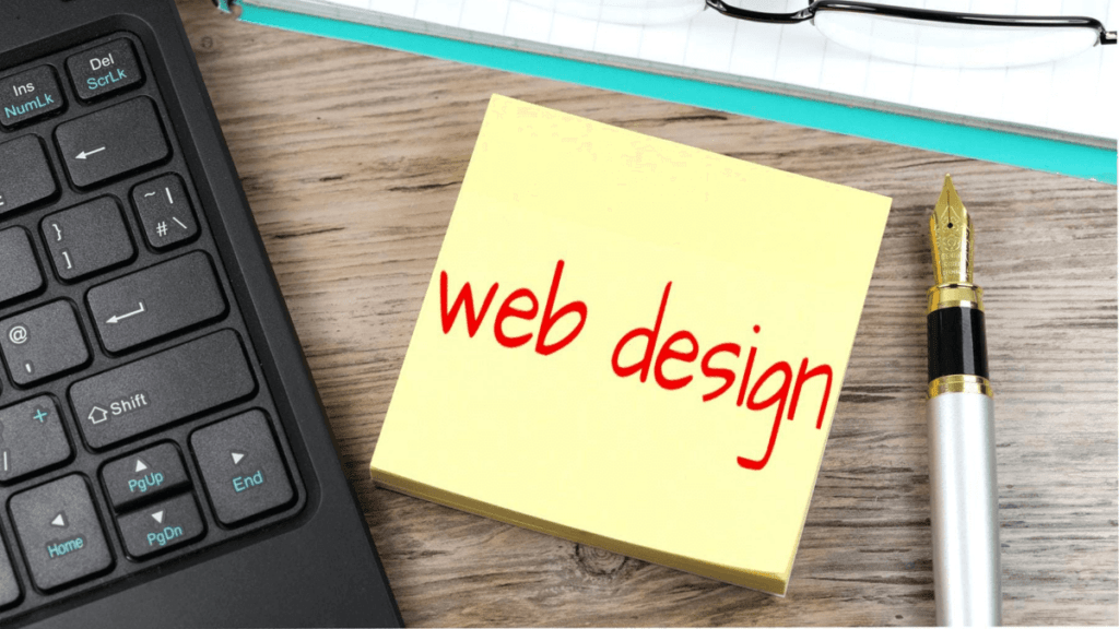 post-it escrito web design